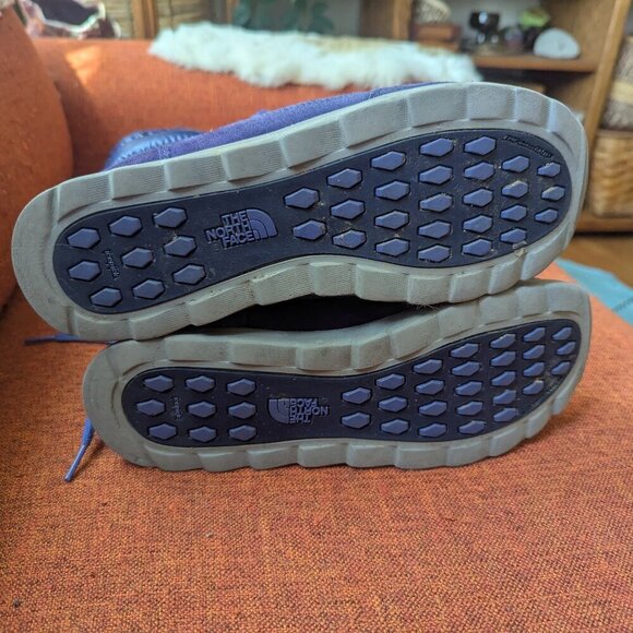 The North Face Thermoball Lace 8” Primaloft Insulated Boots Purple Snow - Picture 4 of 10